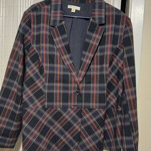 CATO PLAID BLAZER